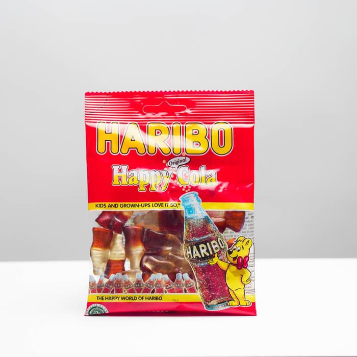 Kẹo Dẻo Haribo Happy Cola 80g