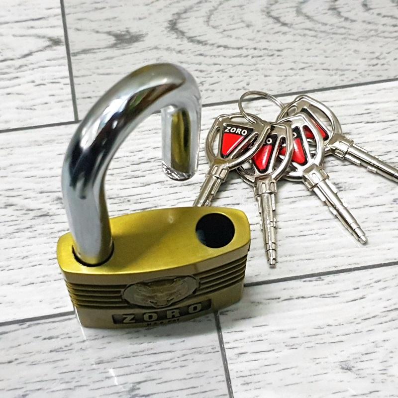 Ổ Khóa bấm ZORO 6cm đầu hổ