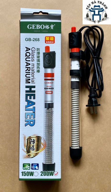 Sưởi Bể Cá Gebo 200W