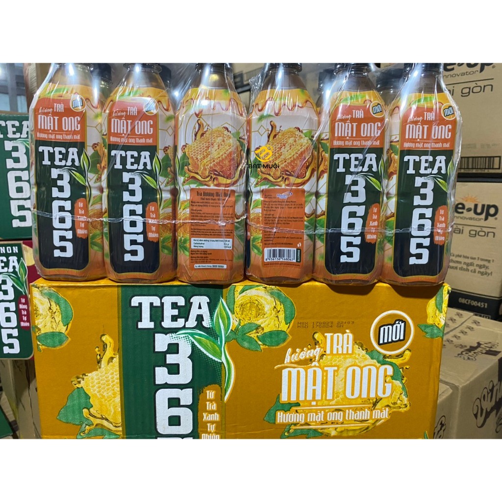 Bupnon tea365 honey tea 500ml bottle-bat Muoi