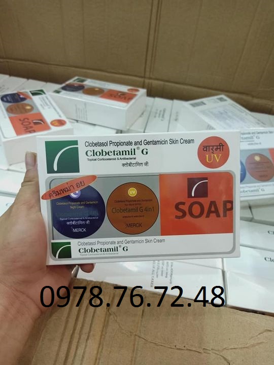 [HÀNG CHUẨN THÁI] Bộ Kem nám cao cấp clobetamil G (MẪU CỦ)