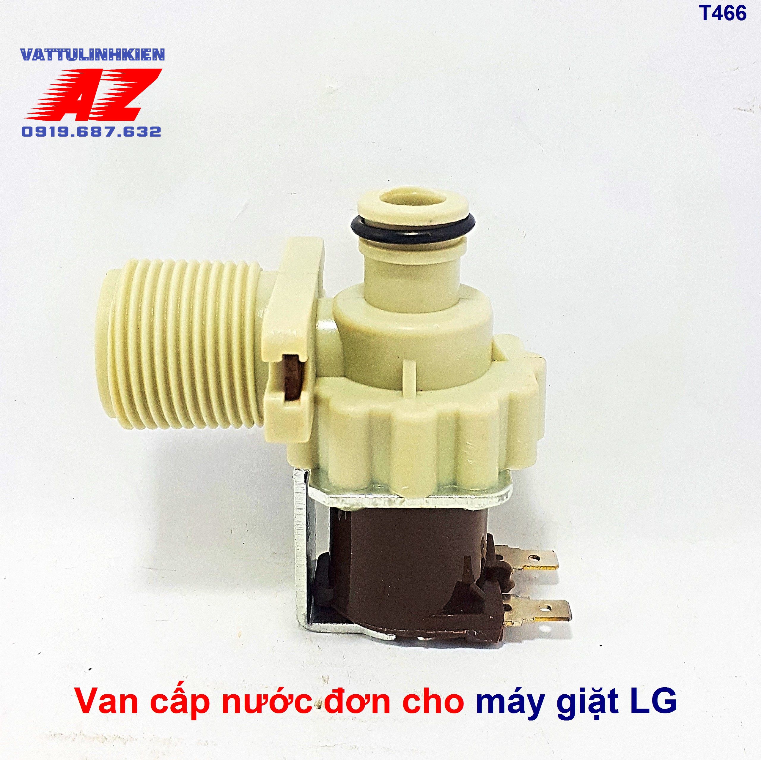 Van cấp nước đơn máy giặt LG cửa đứng
