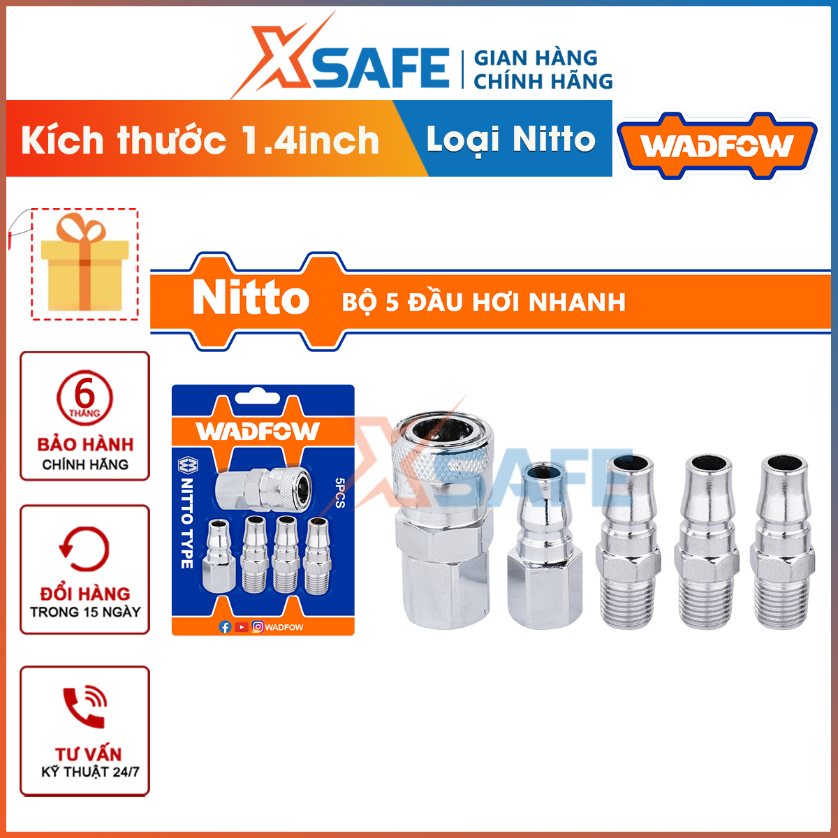 5 pcs a set of 5 gas caps 1/4 each. Nitto optional size: 1/4. 1 PCs 3 PCs thread connector external plug 1 PCs internal plug