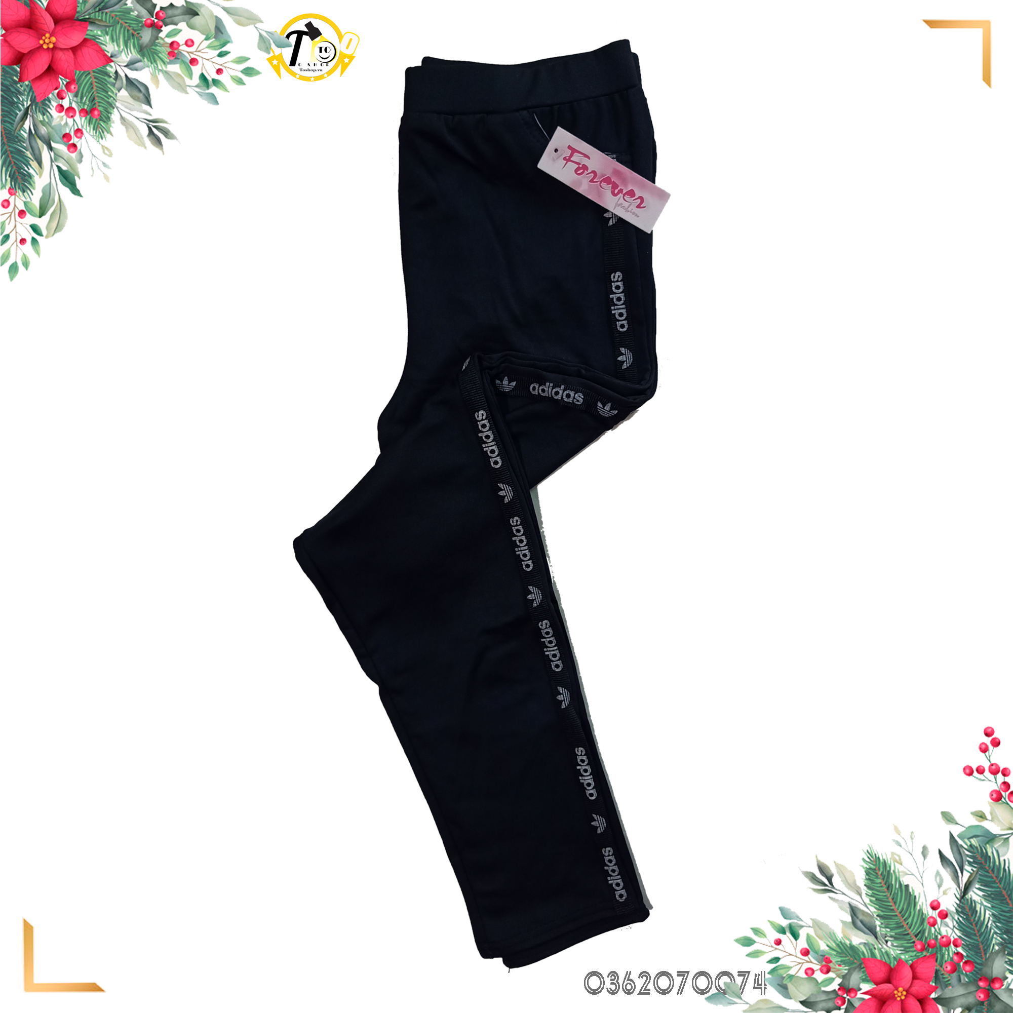 [HCM]Quần thun nữ - legging viền ad mới [ảnh + video thật]