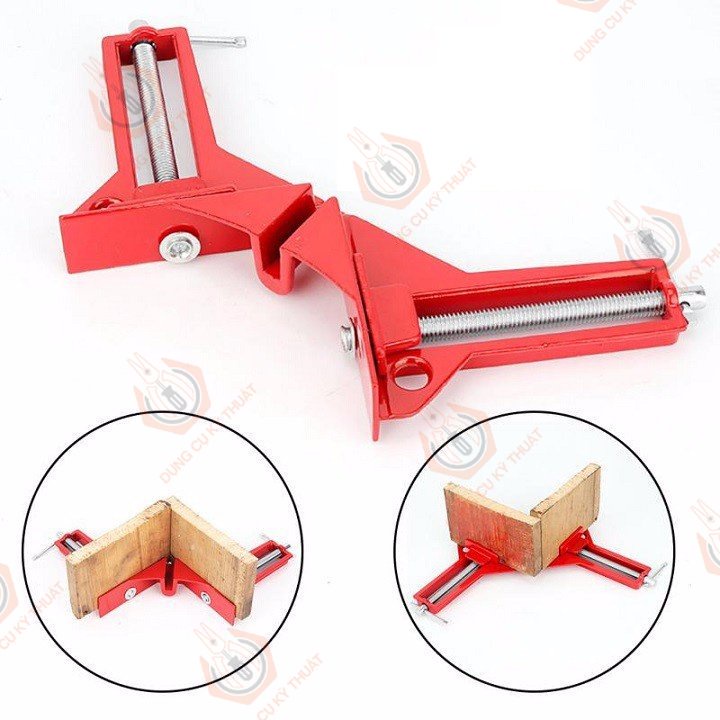 Bộ 4 ê tô vuông góc mini 90 độ - Ê tô góc vuông mini kẹp góc vuông cảo vam kẹp góc 90 độ _