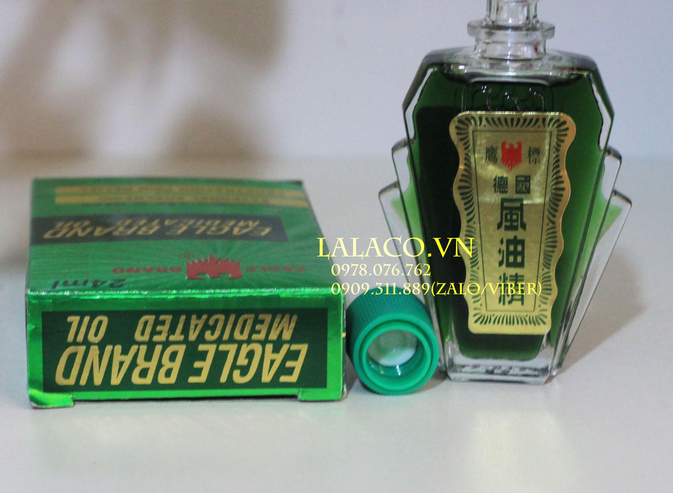 [ Hàng Mỹ ] Dầu Gió Con Ó Xanh 2 nắp 24ml