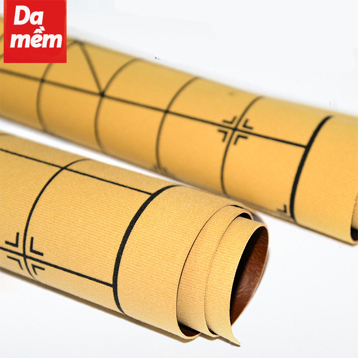 Bàn cờ tướng da PU mềm size lớn 50cm