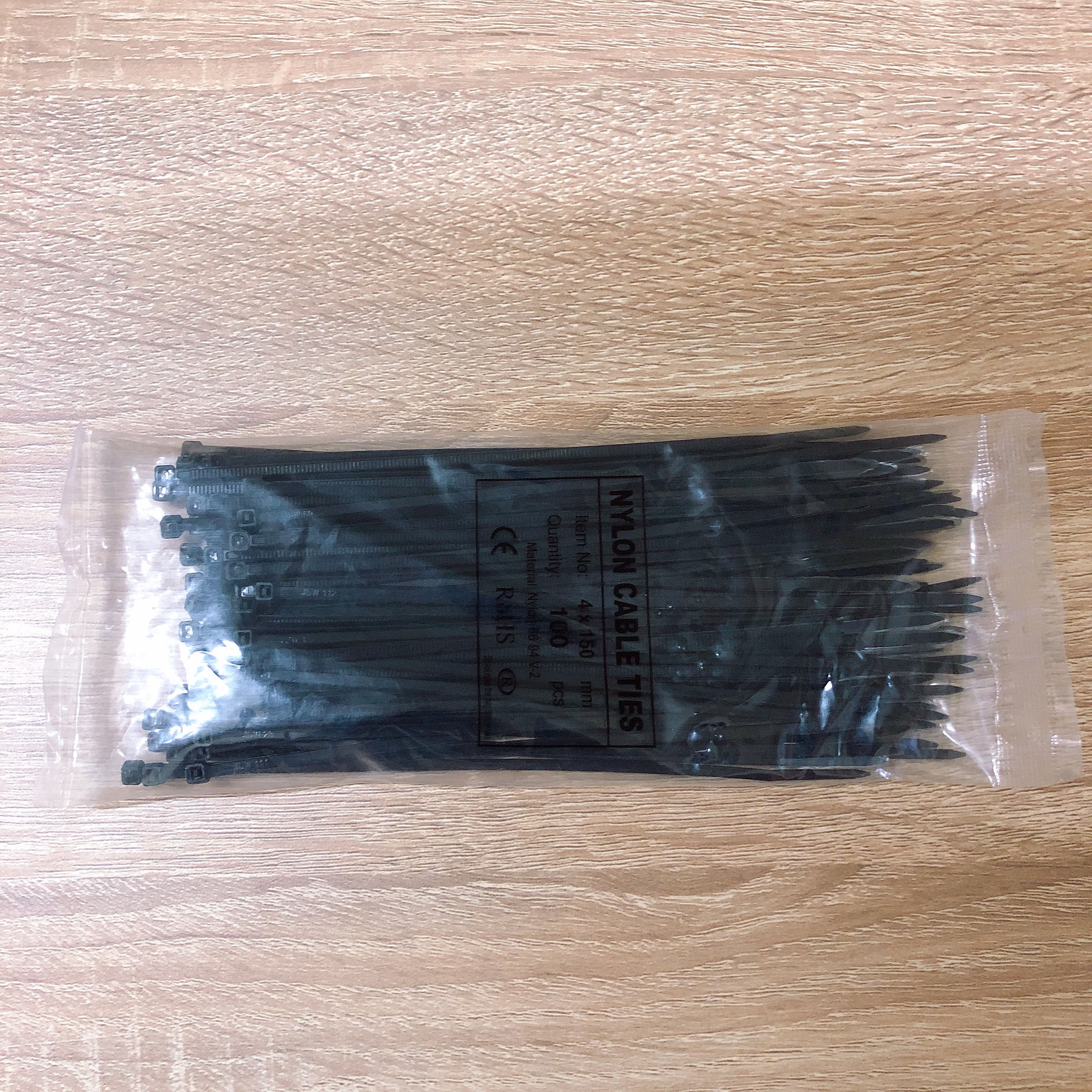 [HCM]Dây rút nhựa đen nhiều Size LD