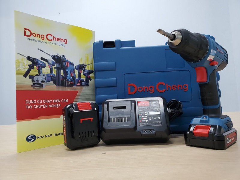 [HCM]Máy Khoan Pin Dongcheng DCJZ18-10 14.4V