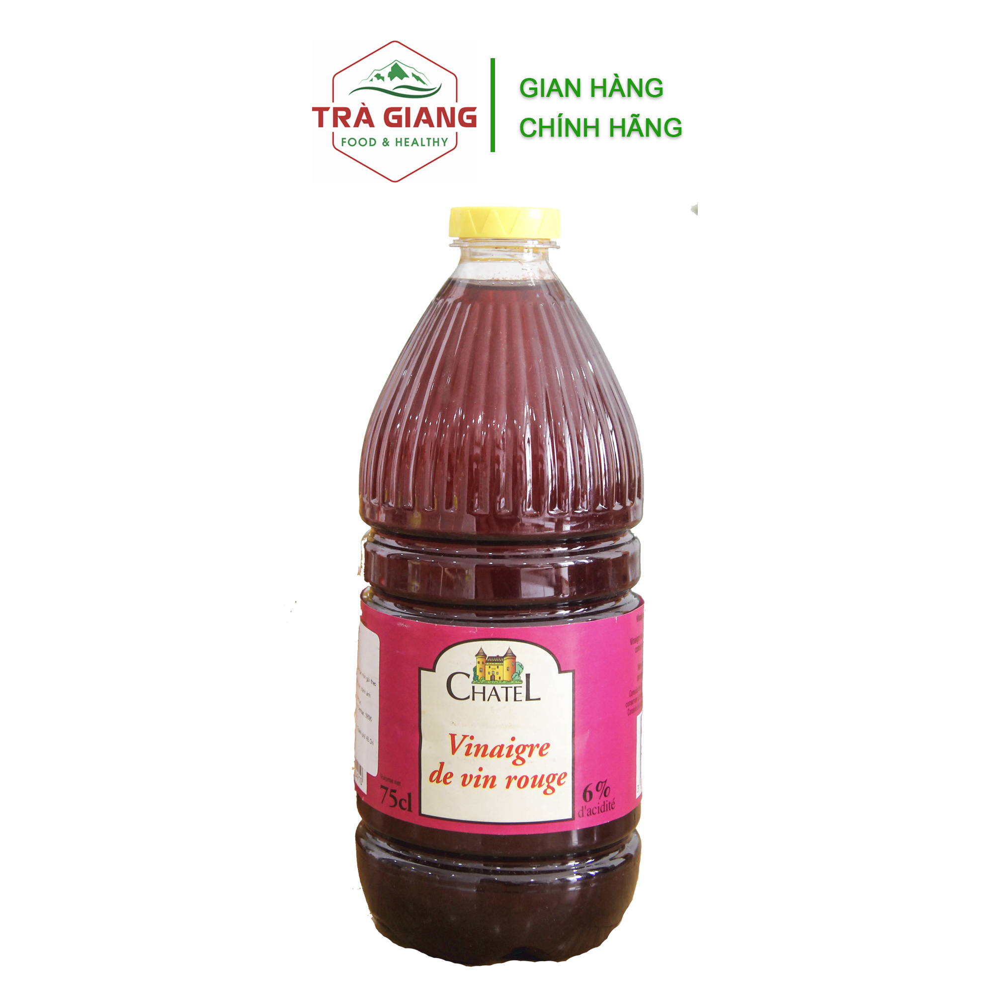 Giấm nho đỏ Chatel Vinaigre 750ml