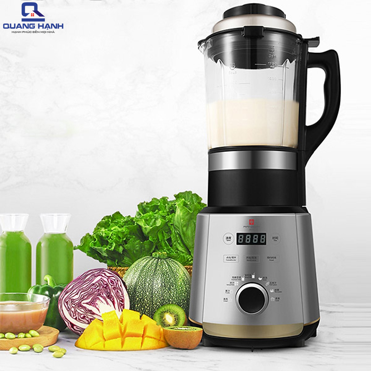 Máy làm sữa hạt Ranbem 732G (Bạc) - Hãng phân phối