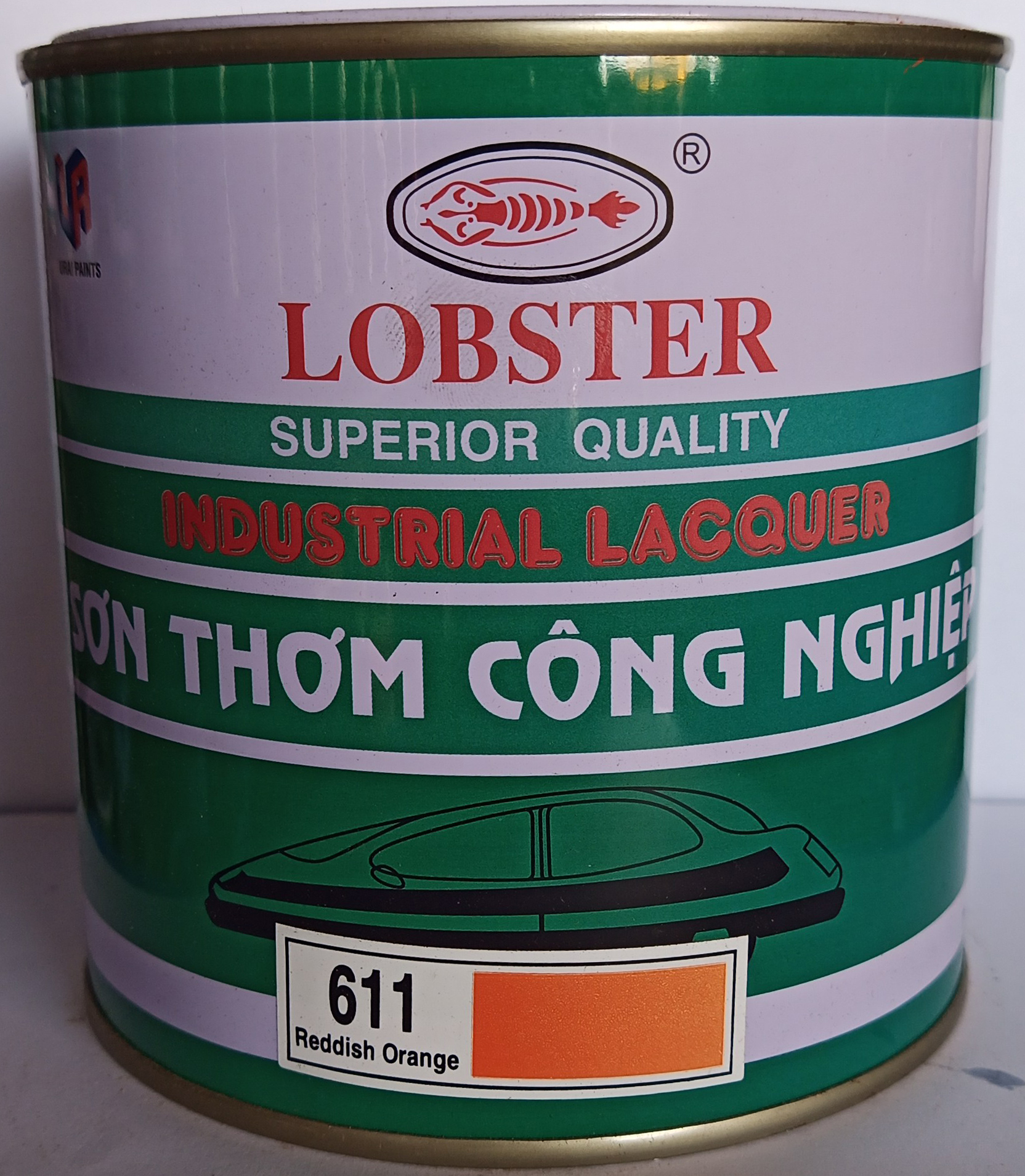 SƠN THƠM CÔNG NGHIỆP LOBSTER 800ML CAM (611)