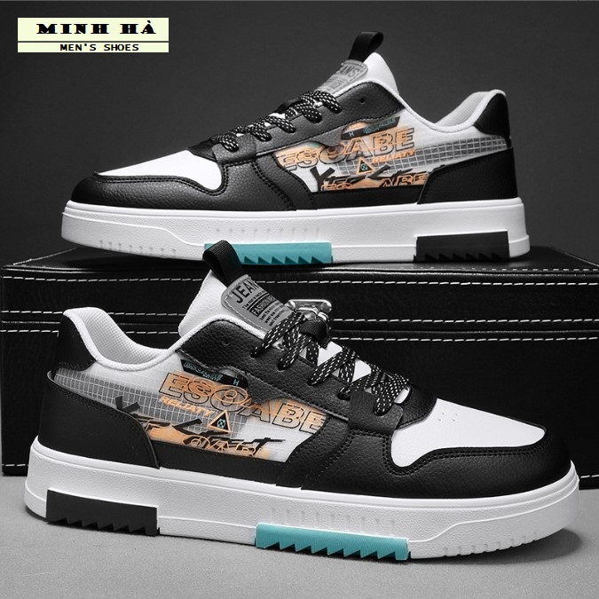 Giày Thể Thao Nam Sneaker Hot Trend 2023 MINH HÀ 011 Kiểu Dáng Năng Động Trẻ Trung, Chất Liệu Cao Su Tổng Hợp Bền Đẹp, Êm Chân