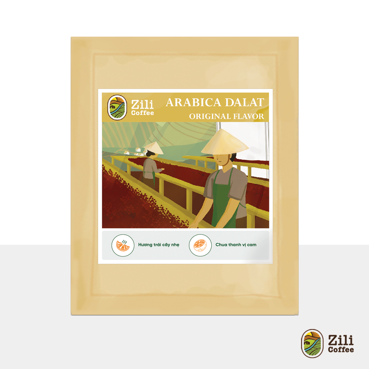 Drip Bag Coffee - Combo 5 gói cà phê dùng thử - Zili Coffee