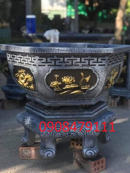 KHUÔN ĐÚC CHẬU ABS LỤC GIÁC 65 CM KO ĐÔN