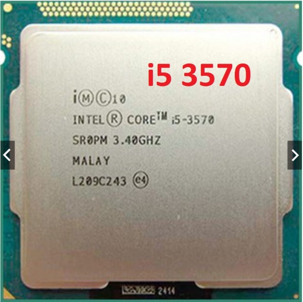 Bảng giá Bộ vi xử lý Chip CPU i5 3570 Socket 1155 dùng cho Main Máy tính H61 B75 Phong Vũ