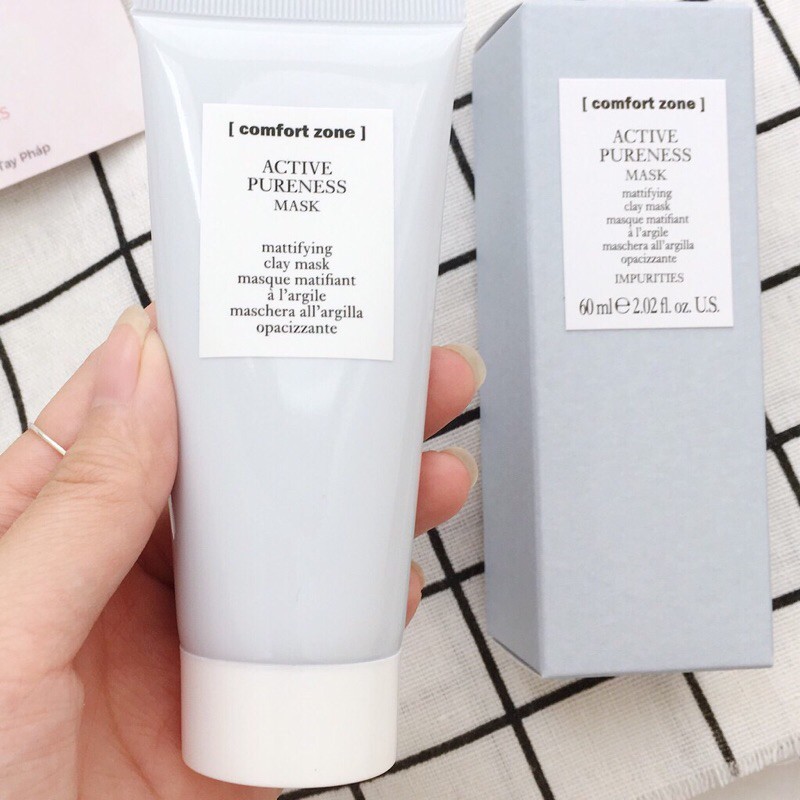 Mặt Nạ Đất Sét Hút Dầu Comfort Zone Active Pureness Mask 60ml