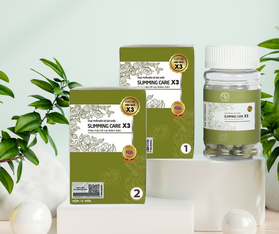 Giảm Cân Slimming Care Slimaura X3 - Phiên Bản Cải Tiến 2025