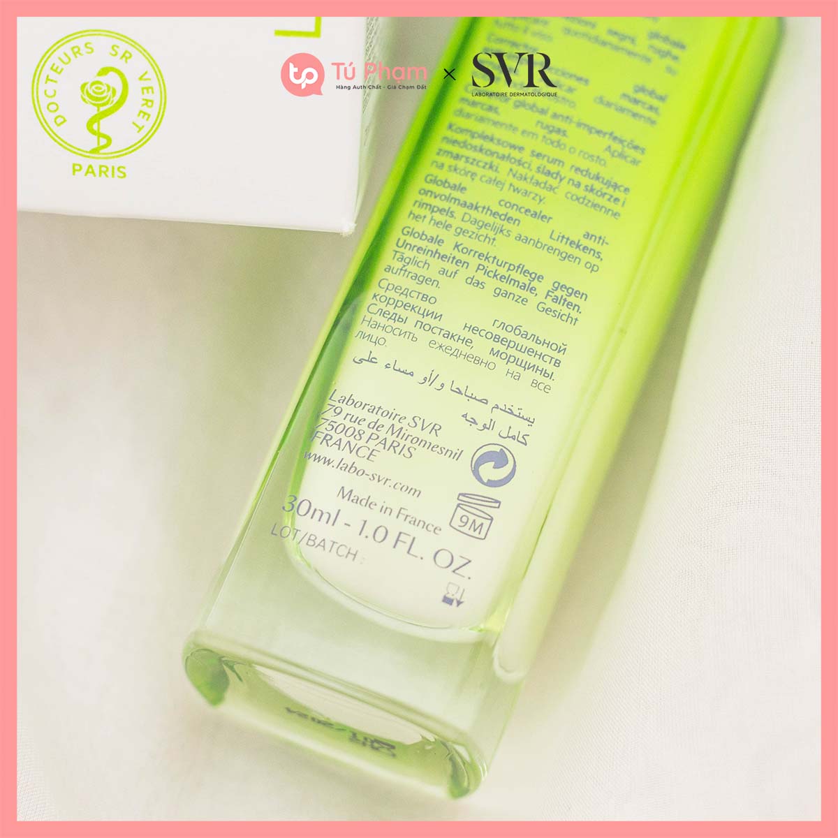 Tinh Chất Giảm Mụn SVR Sebiaclear Serum 30ml