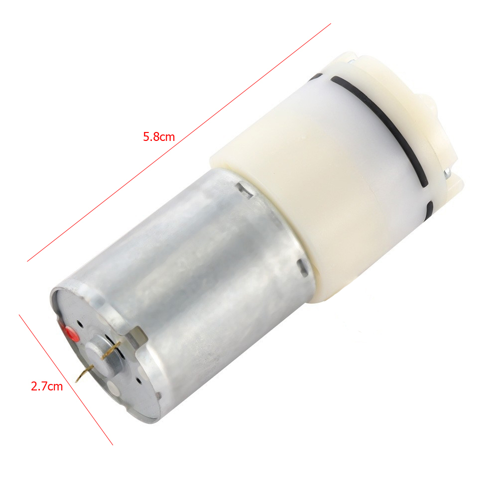 Máy bơm hơi mini bơm oxi sục oxi 5V 12V