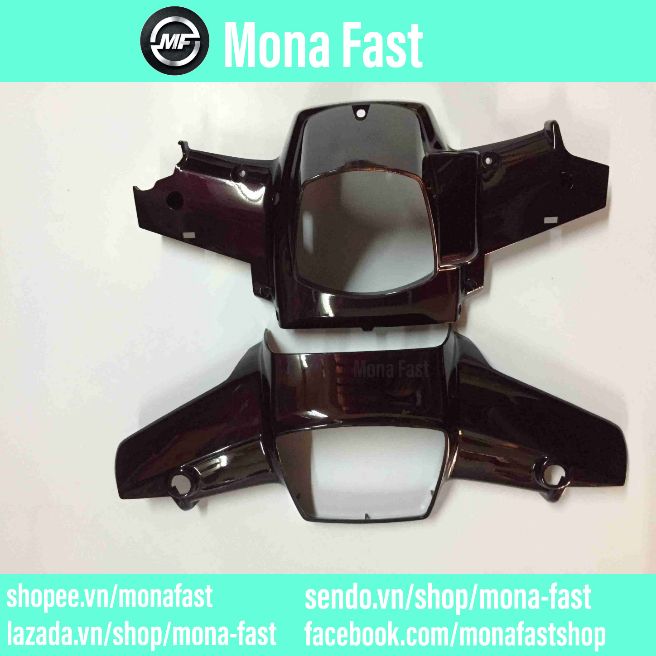 Bộ ốp đầu xe Dream (tốt) Bộ đầu (bợ trên + dưới) xe Dream