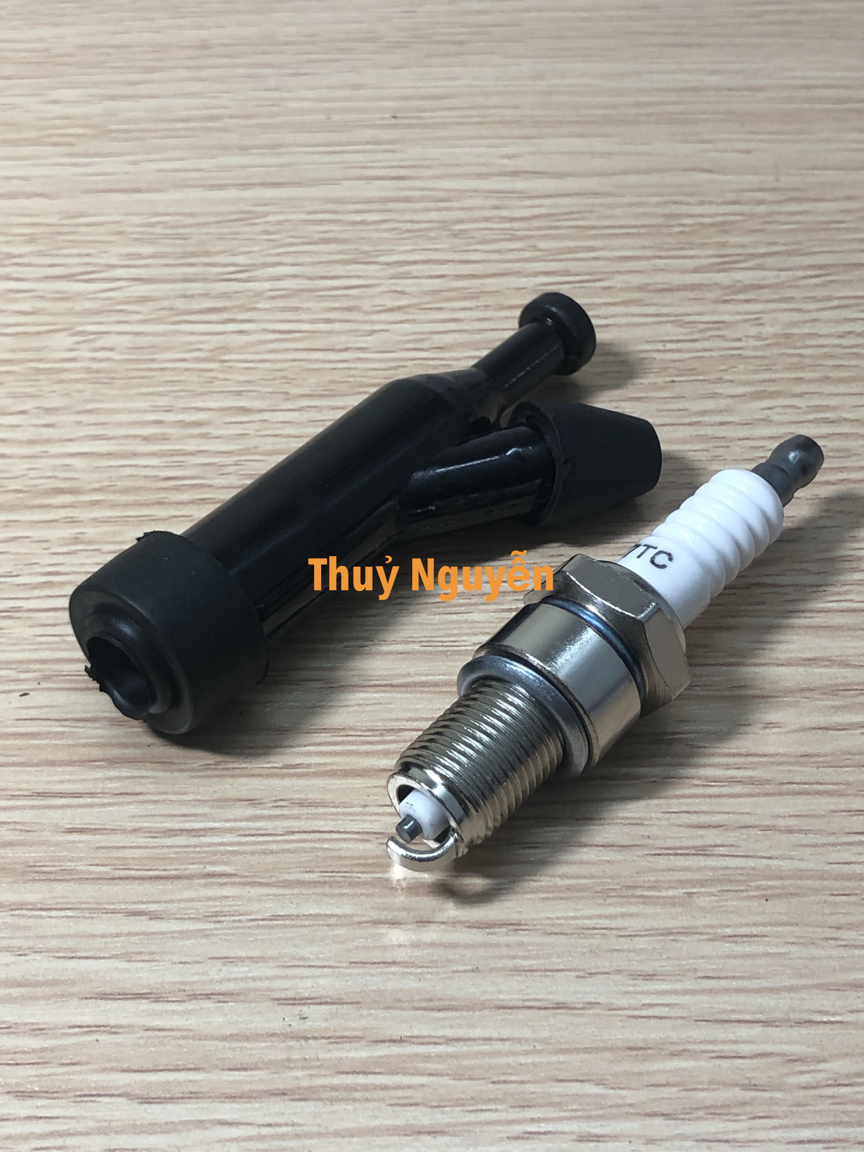 Bugi và Chụp bugi 4 thì máy xăng 5.5HP/6.5HP/7.5HP (Động cơ 160/168/170)