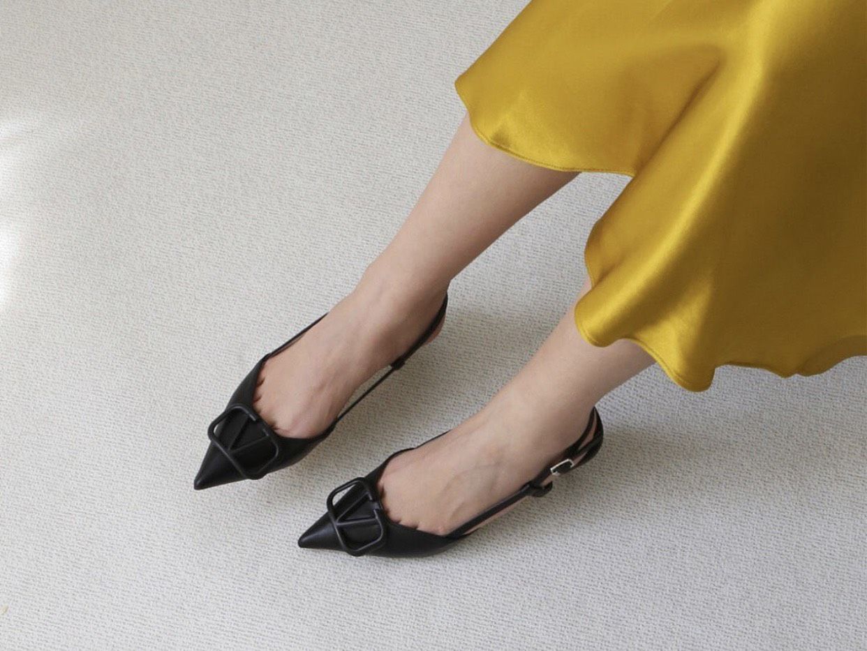 Giày cao gót thời trang mũi nhọn gót 7cm