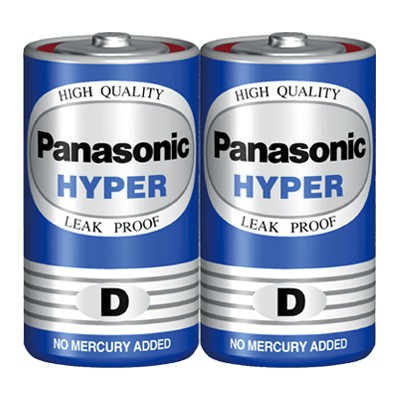 Pin đại D Panasonic Hyper - Vỉ 2 viên