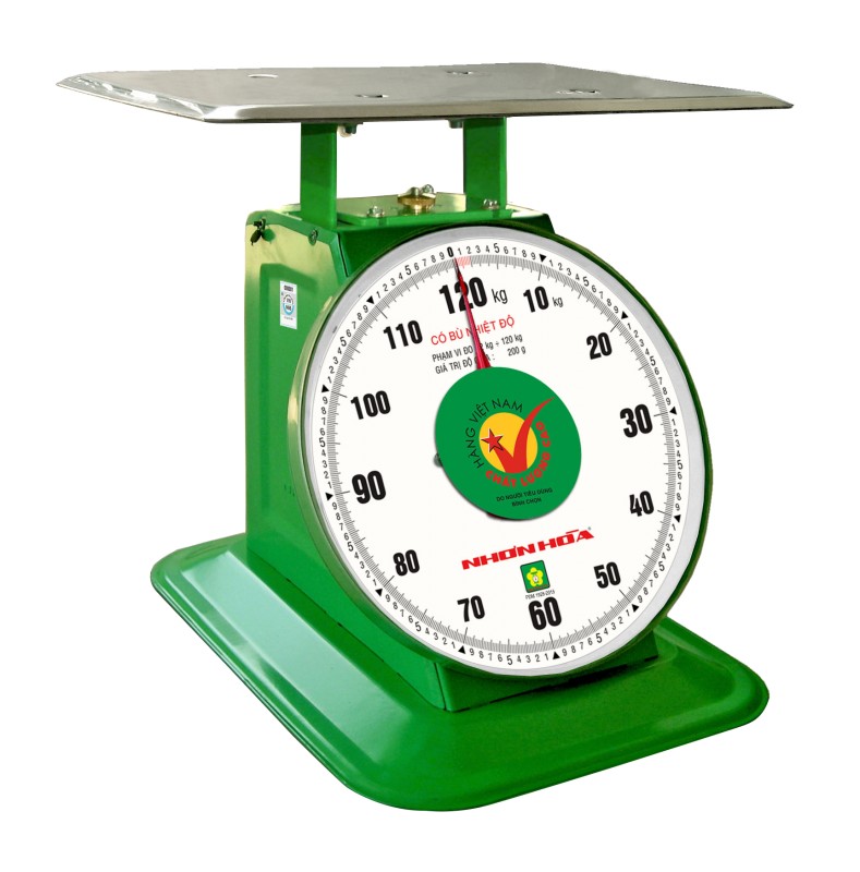 Cân Đồng Hồ Lò Xo Nhơn Hòa 120Kg