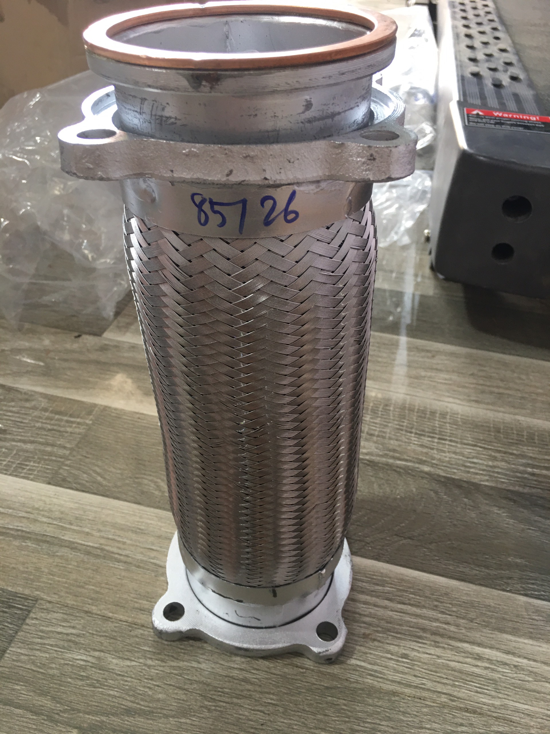 Phụ kiện ô tô: Cổ xả mềm 375 phi 85/24(26).