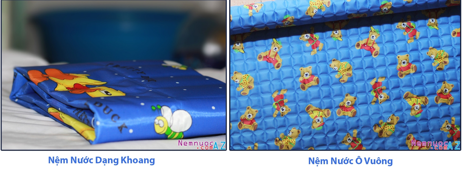 Nệm nước + gối nước mát chống thấm cho bé ( Malaysia )
