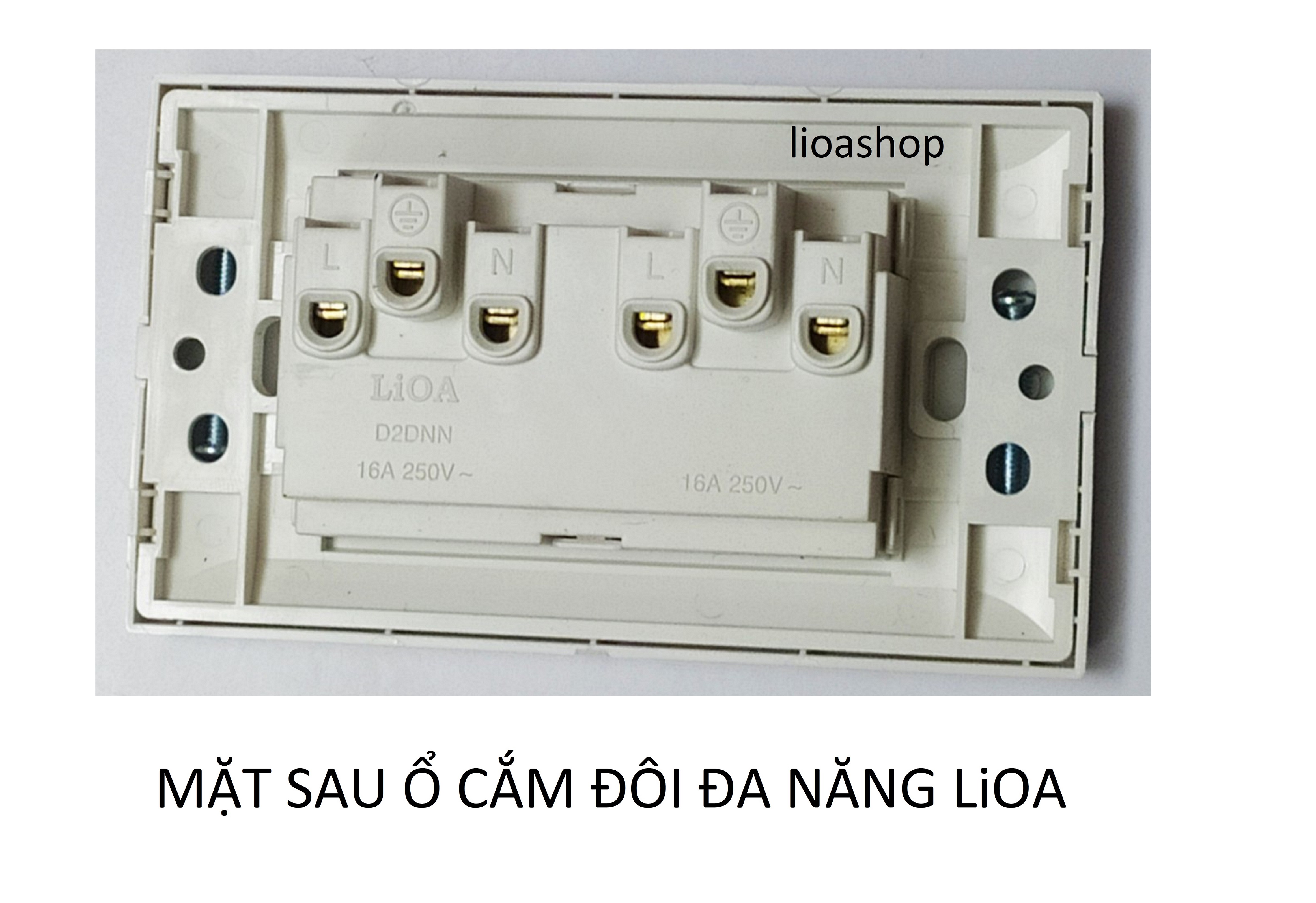 Ổ CẮM ĐÔI ĐA NĂNG LiOA
