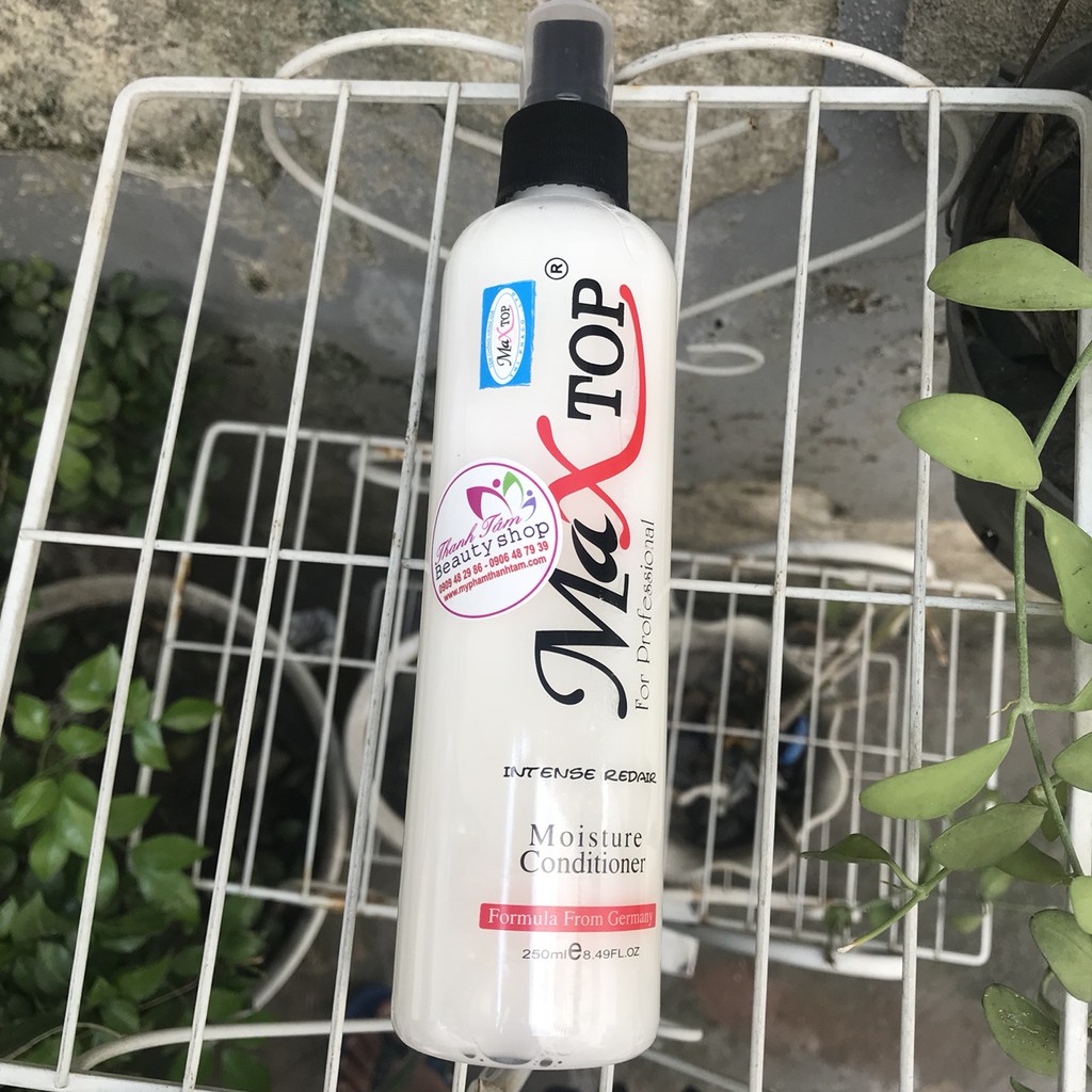 Nước xịt dưỡng tóc cao cấp Moisture Conditioner Maxtop 250ml