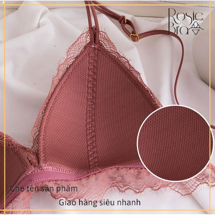Bộ bralette ren đệm mỏng 3D mới S322