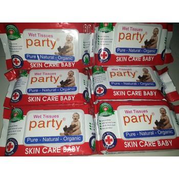 Combo 10 khăn ướt PArty 80g