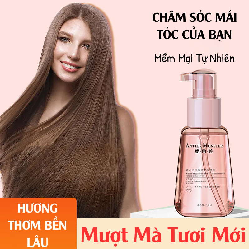 Tinh Chất Dưỡng Tóc Antler Monster Hair Care Essence Cải Thiện Tóc Xơ Khô Thiếu Sức Sống Dầu Nhờn Tóc Hư Tổn Sửa Chữa Phục Hồi Tóc