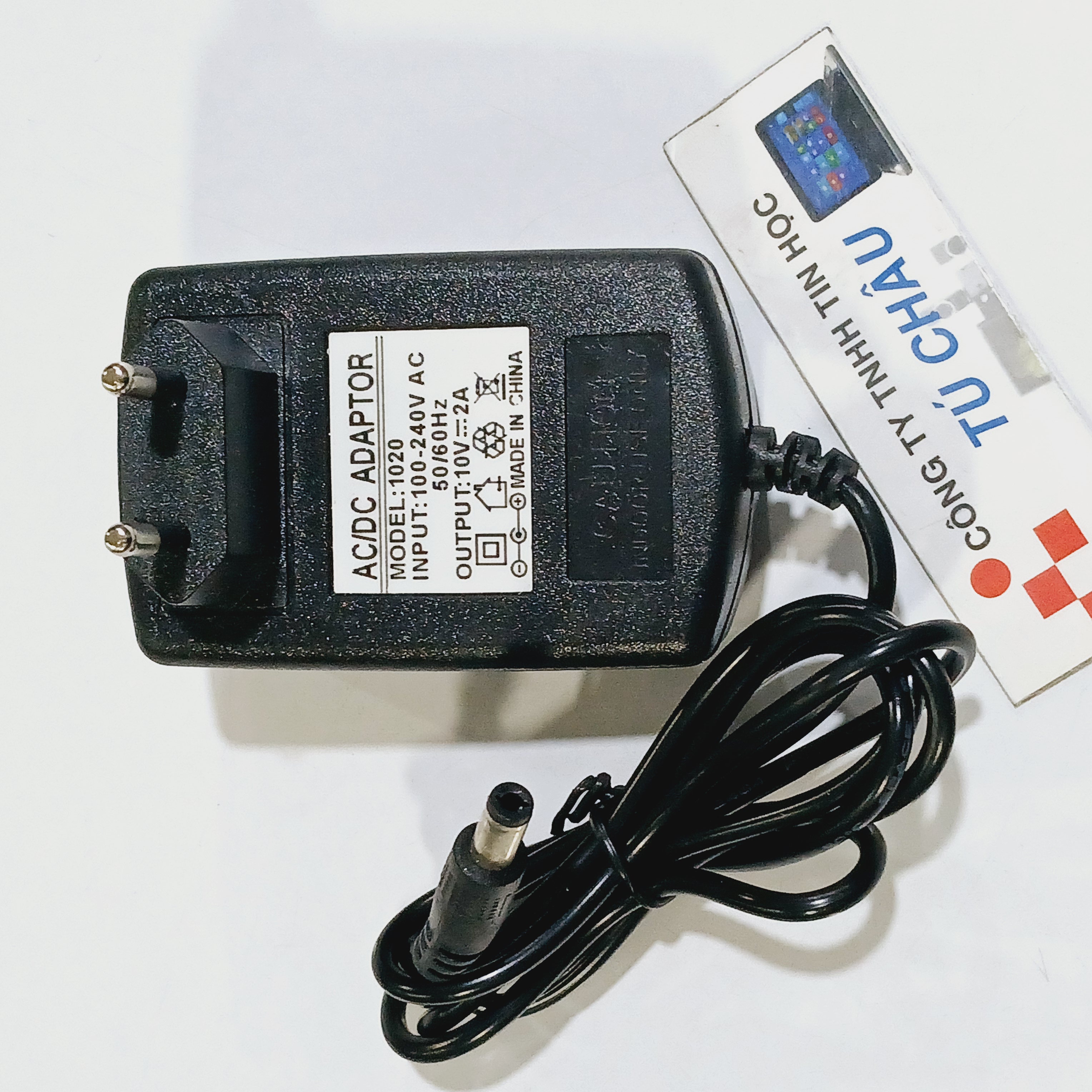 Adapter DC 10V - 2A (Đầu cắm 5.5mm X 2.1mm)