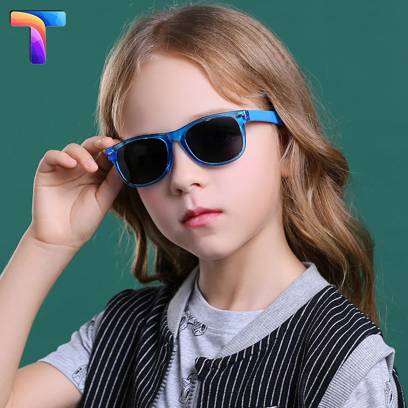[Nhiều màu] Mắt kính râm trẻ em phân cực YK802 [ tặng kèm hộp + thẻ thử phân cực ]