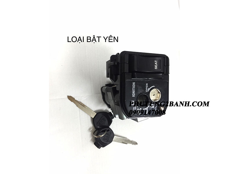 Bộ ổ khoá cho xe Vision loại bật yên