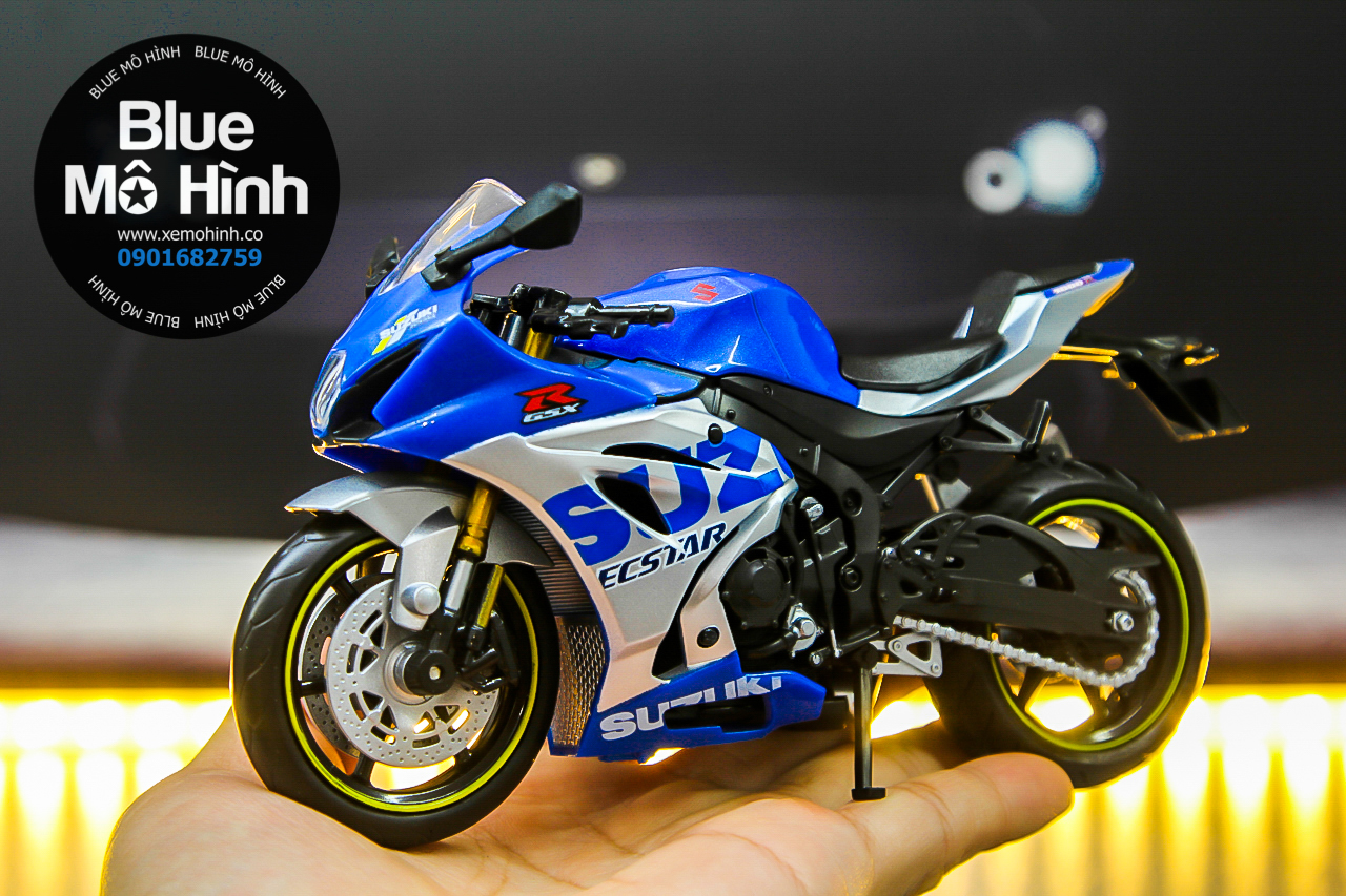 Blue mô hình | mô hình xe mô tô suzuki gsx r1000 new 1:12
