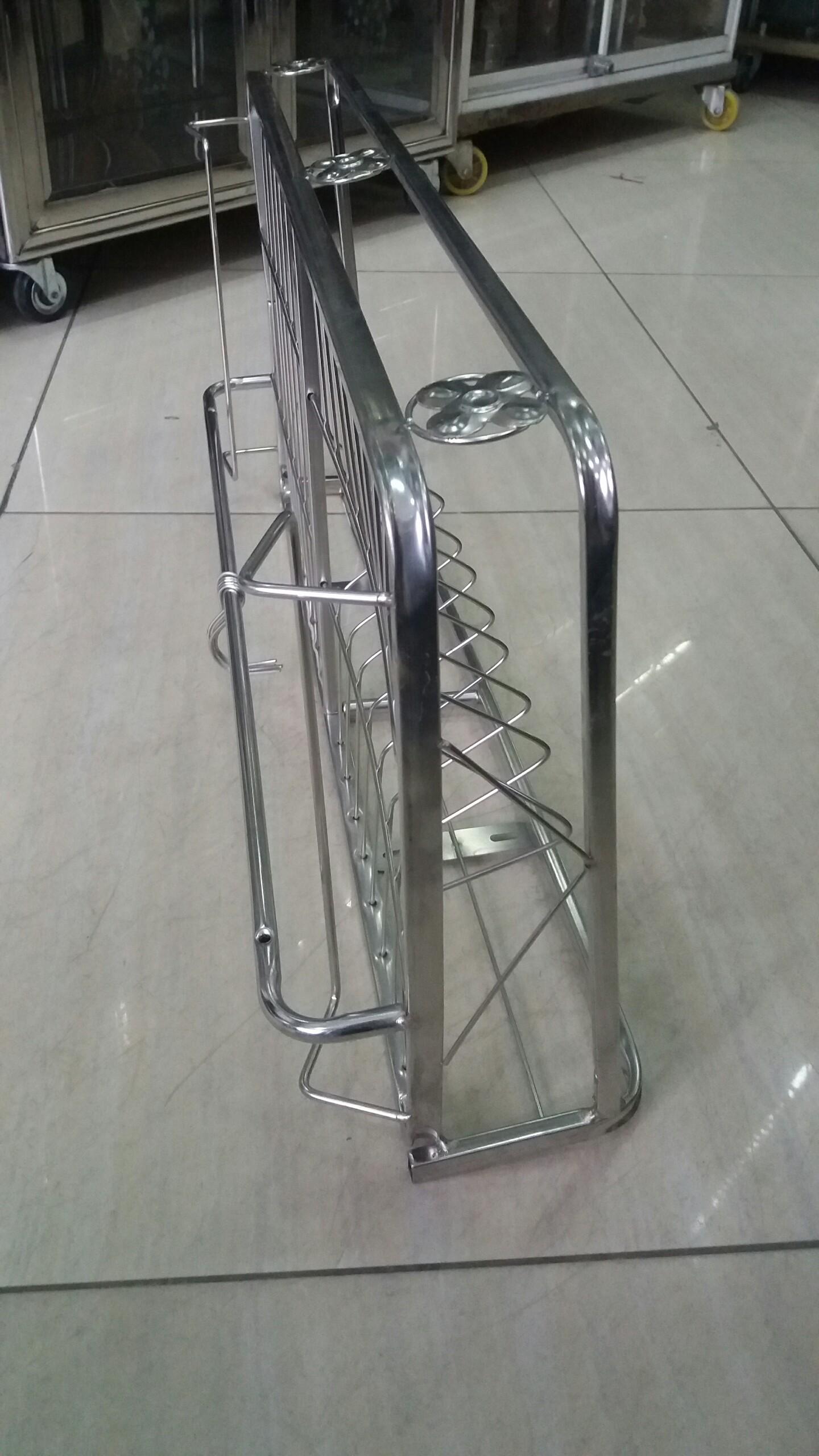 [HCM]KỆ ÚP CHÉN INOX 1 TẦNG - RO36LD1