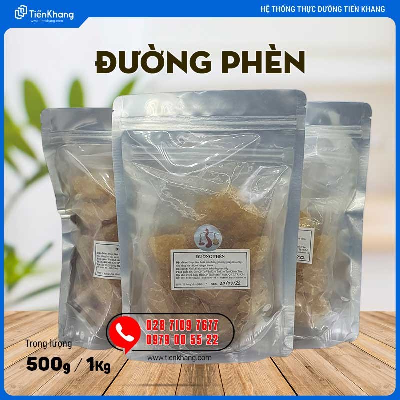 Đường Phèn Vàng Tự Kết Tinh