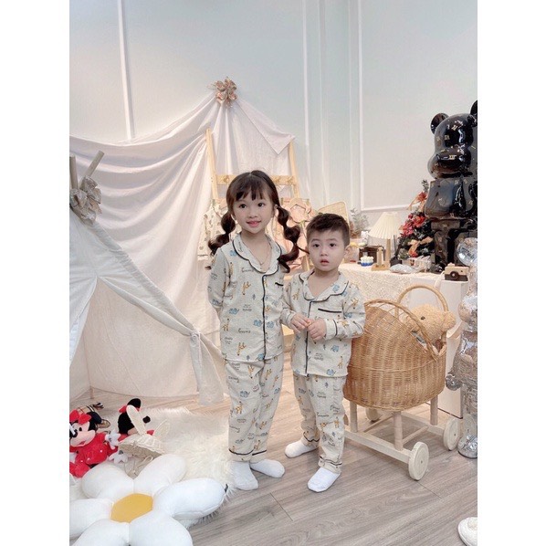 bộ pijama cho bé siêu dễ thương