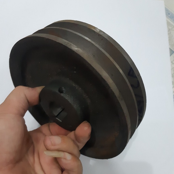 Puly 15 phân cốt 35mm 2 rãnh B
