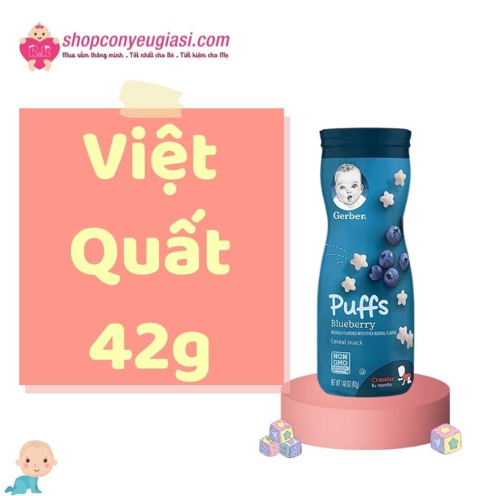 Bánh ăn dặm gerber cho bé từ 7 tháng - đủ vị