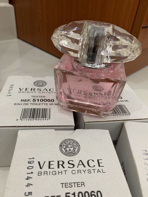 Nước hoa nữ tester versace bright crystal 90ml tester (hộp như hình)