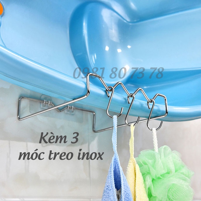Kệ để thau rổ inox, giá gác thau rổ