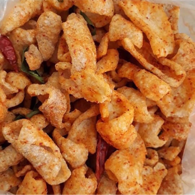 DA HEO SẤY TỎI ỚT - 500g