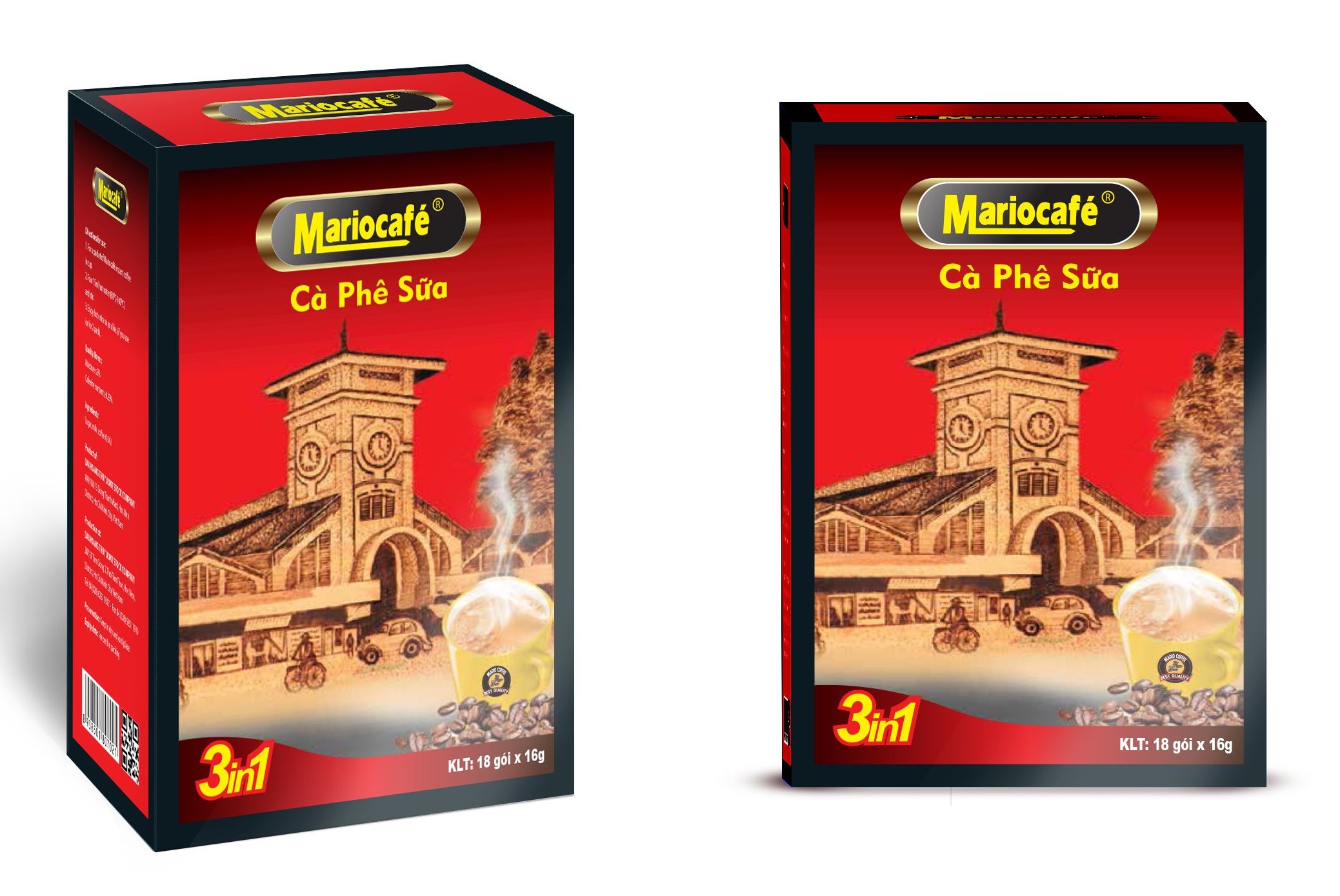 Cà phê hòa tan Mario 3 in 1