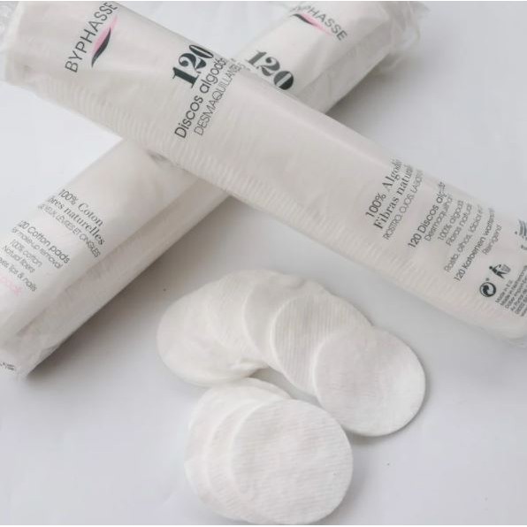 Bông Tẩy Trang Byphasse Cotton Pads (120 Miếng)